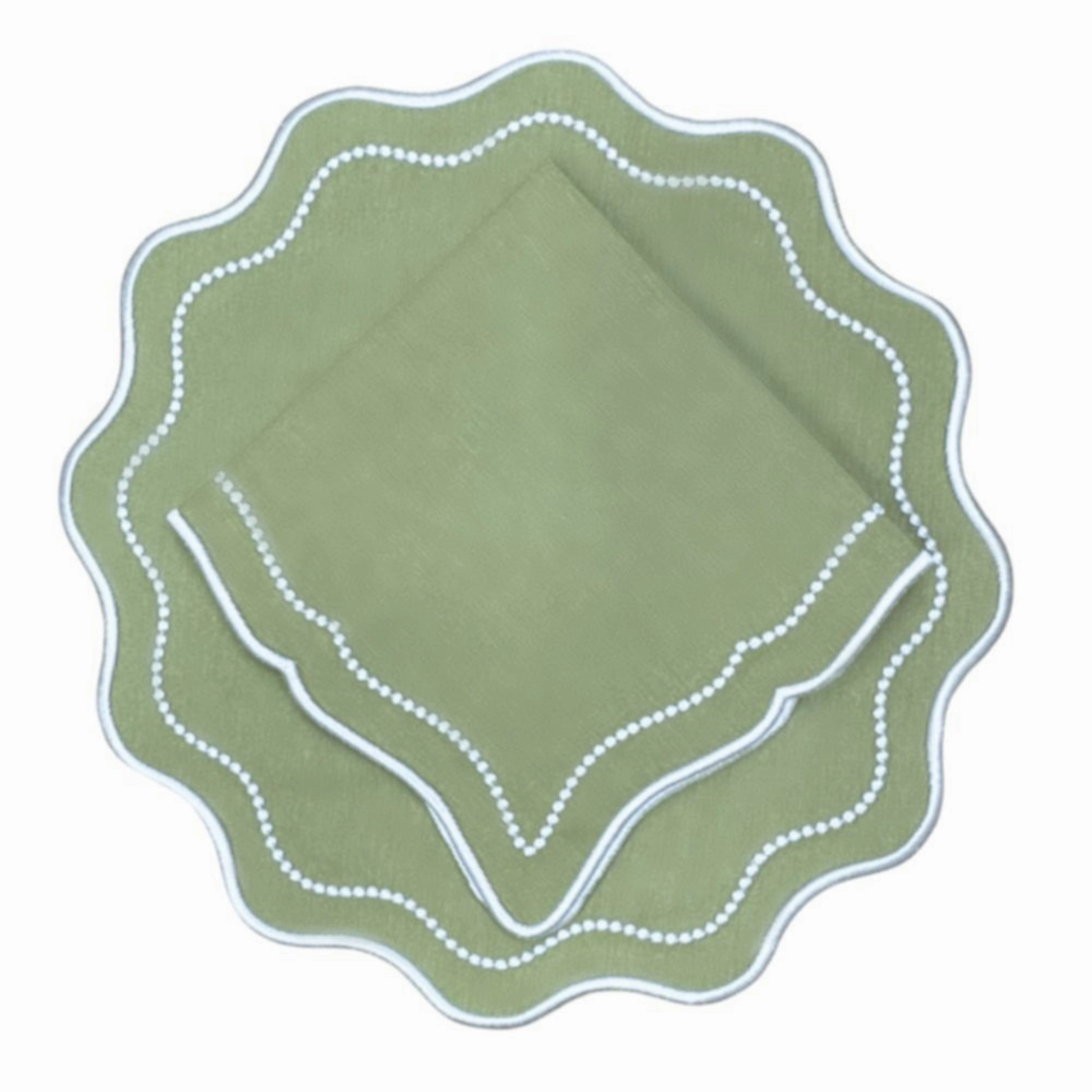 Sage Green Waverly Placemat, Set of 4