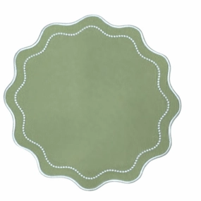 Sage Green Waverly Placemat, Set of 4 mini desktop sculpture