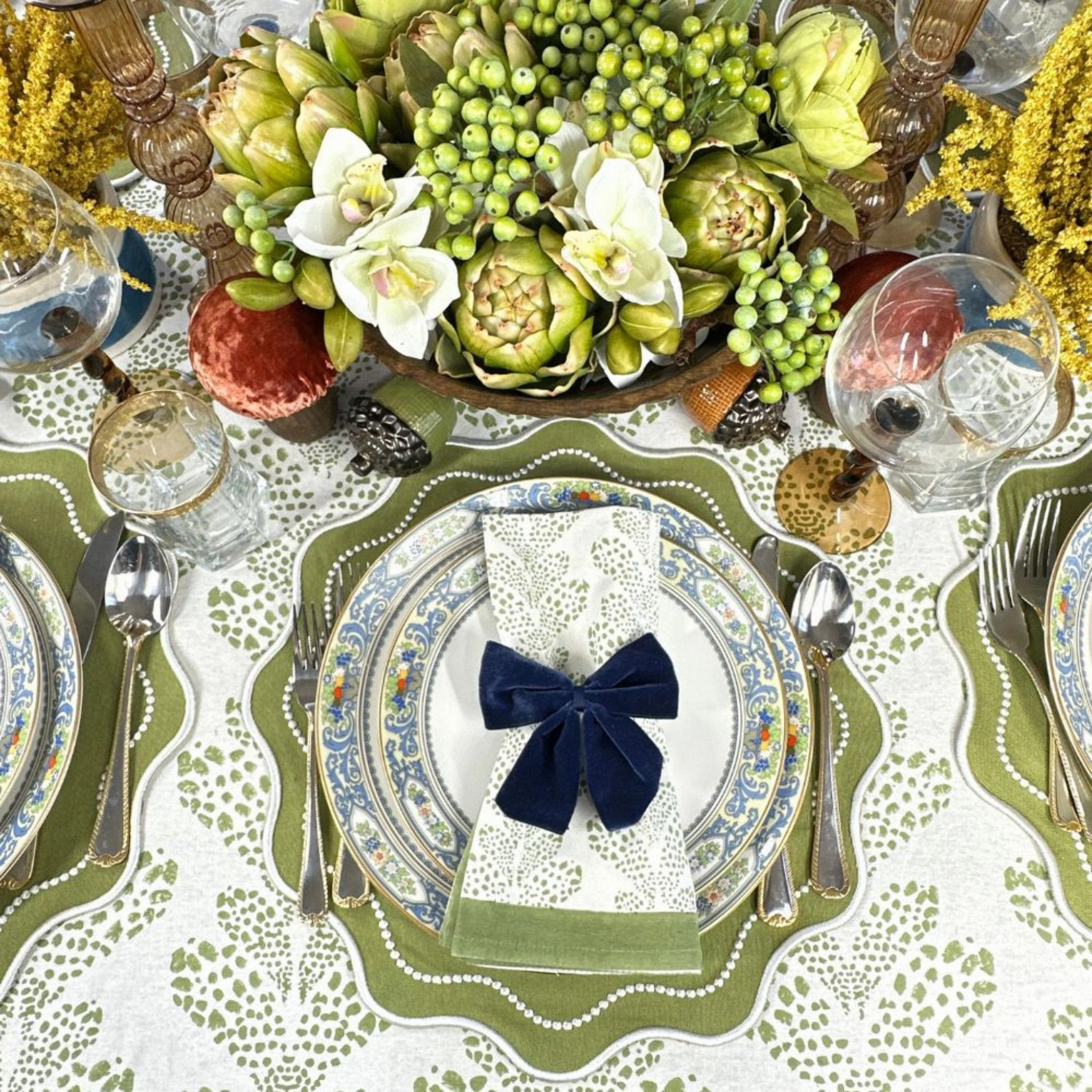Sage Kelli Tablecloth