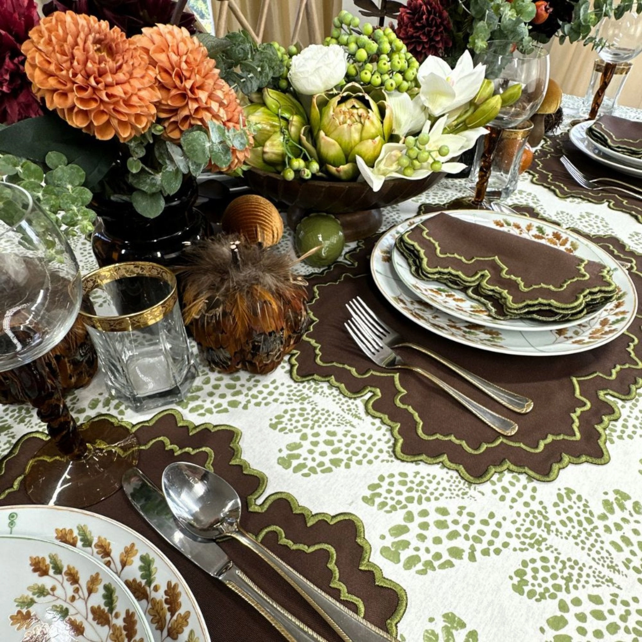 Sage Kelli Tablecloth