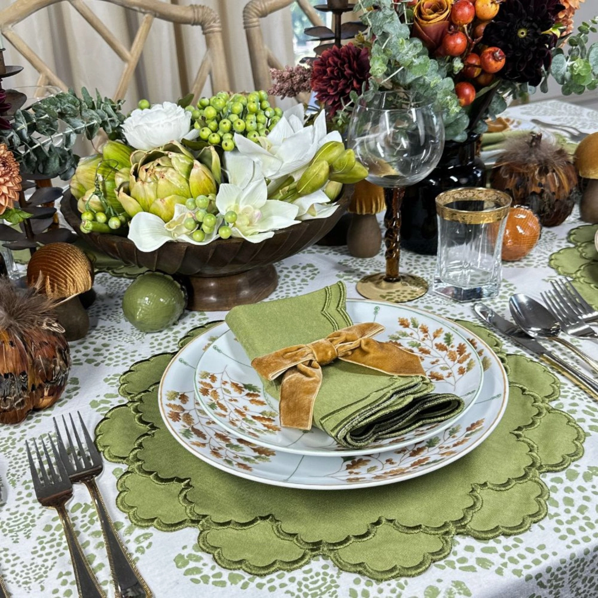 Sage Kelli Tablecloth
