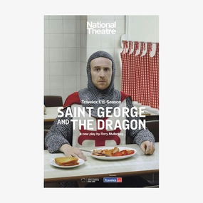 Saint George and the Dragon 2017 Print star pattern wallpaper
