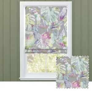 Salvador Printed Cotton Made to Measure Roman Blinds Summer chic floor carpet  