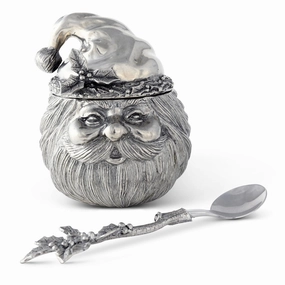Santa Sugar Bowl mini desktop sculpture