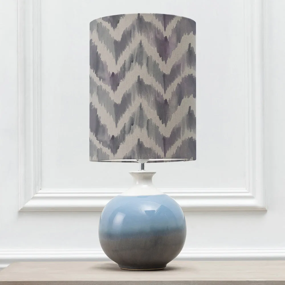 Savannah Anna & Neso Complete Table Lamp Sky/Violet