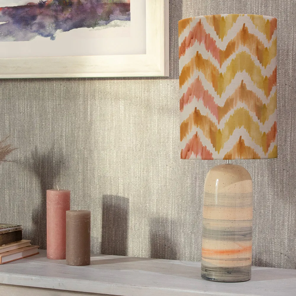 Savannah Anna & Ocefina Complete Table Lamp Sandstone/Amber modern fashion rug  