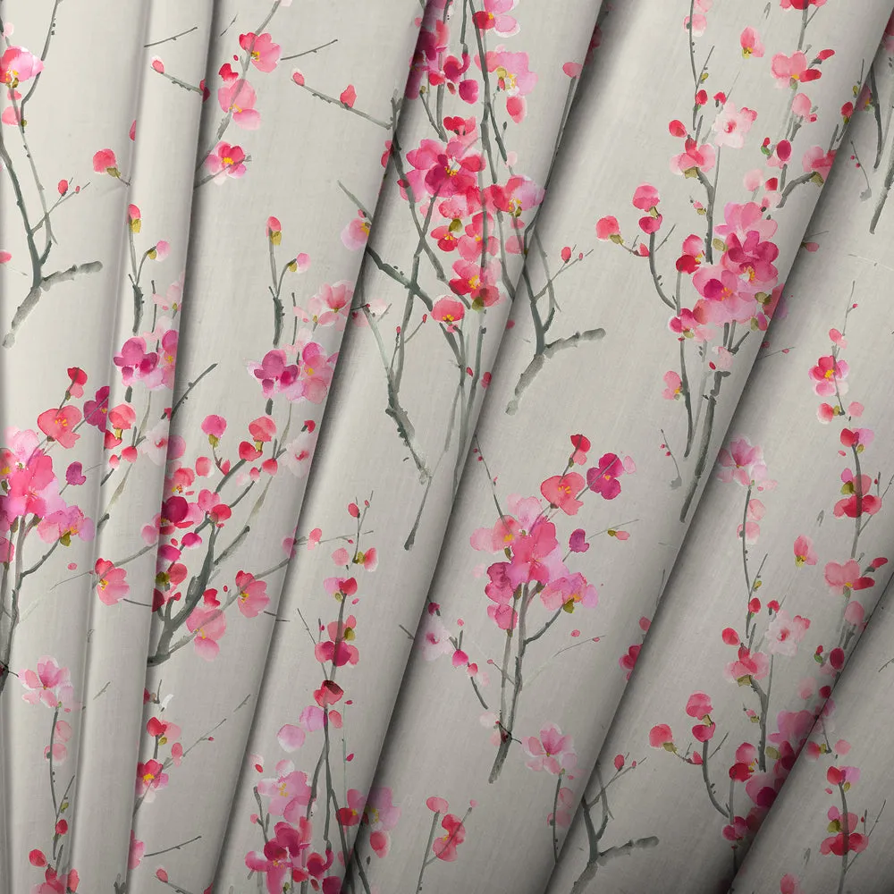 Saville Printed Cotton Made to Measure Roman Blinds Blossom/Stone