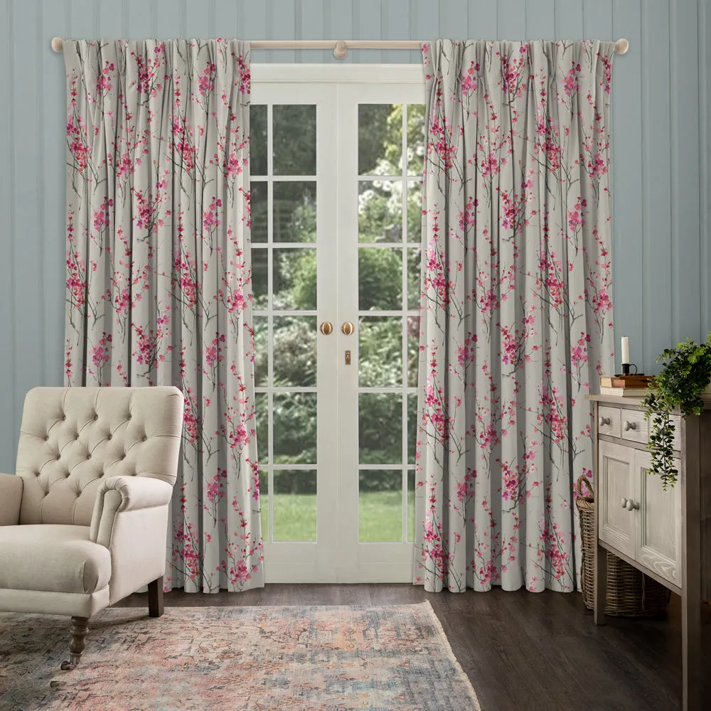 Saville Printed Made to Measure Curtains Blossom