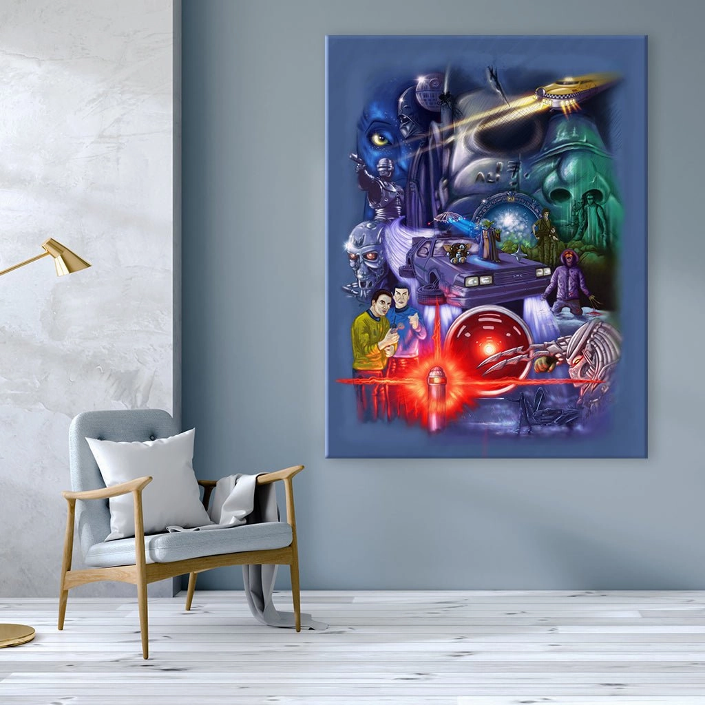 Sciencefiction Collage by Christian Amelung 
