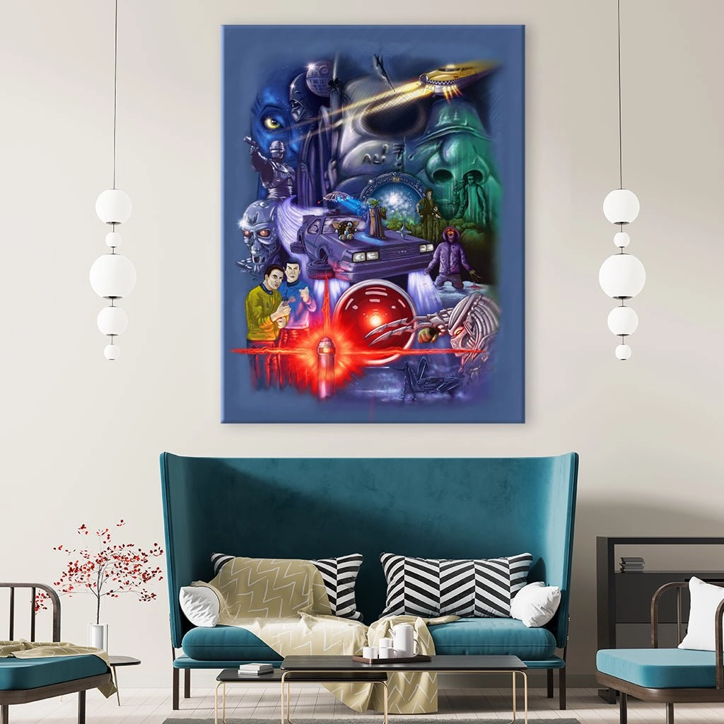 Sciencefiction Collage by Christian Amelung 