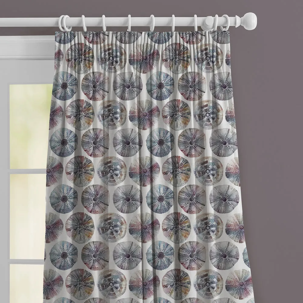 Sea Urchin Printed Made to Measure Curtains Abalone