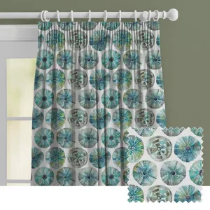 Sea Urchin Printed Made to Measure Curtains Kelpie chic floor carpet  