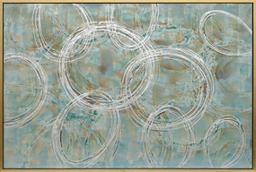 Sea Bubbles Handmade Oil Painting artistic wall mural