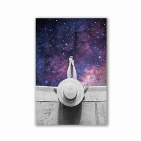 Sea of Stars by Mr. Underdott framed mural artwork