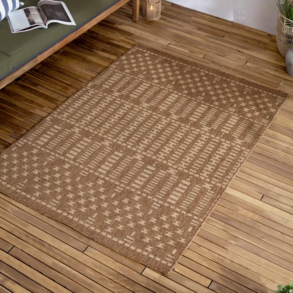 Seagrove Jute Effect Indoor/Outdoor Rug Natural