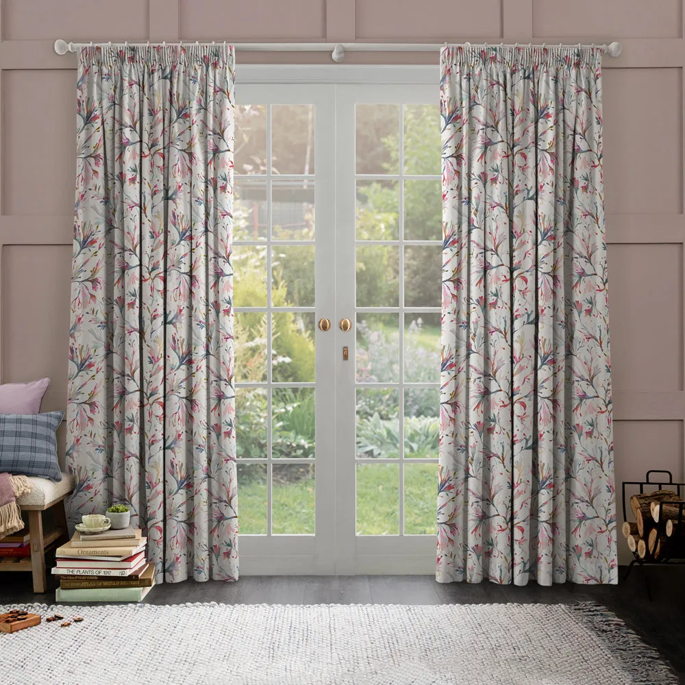 Seaweed Printed Made to Measure Curtains Abalone