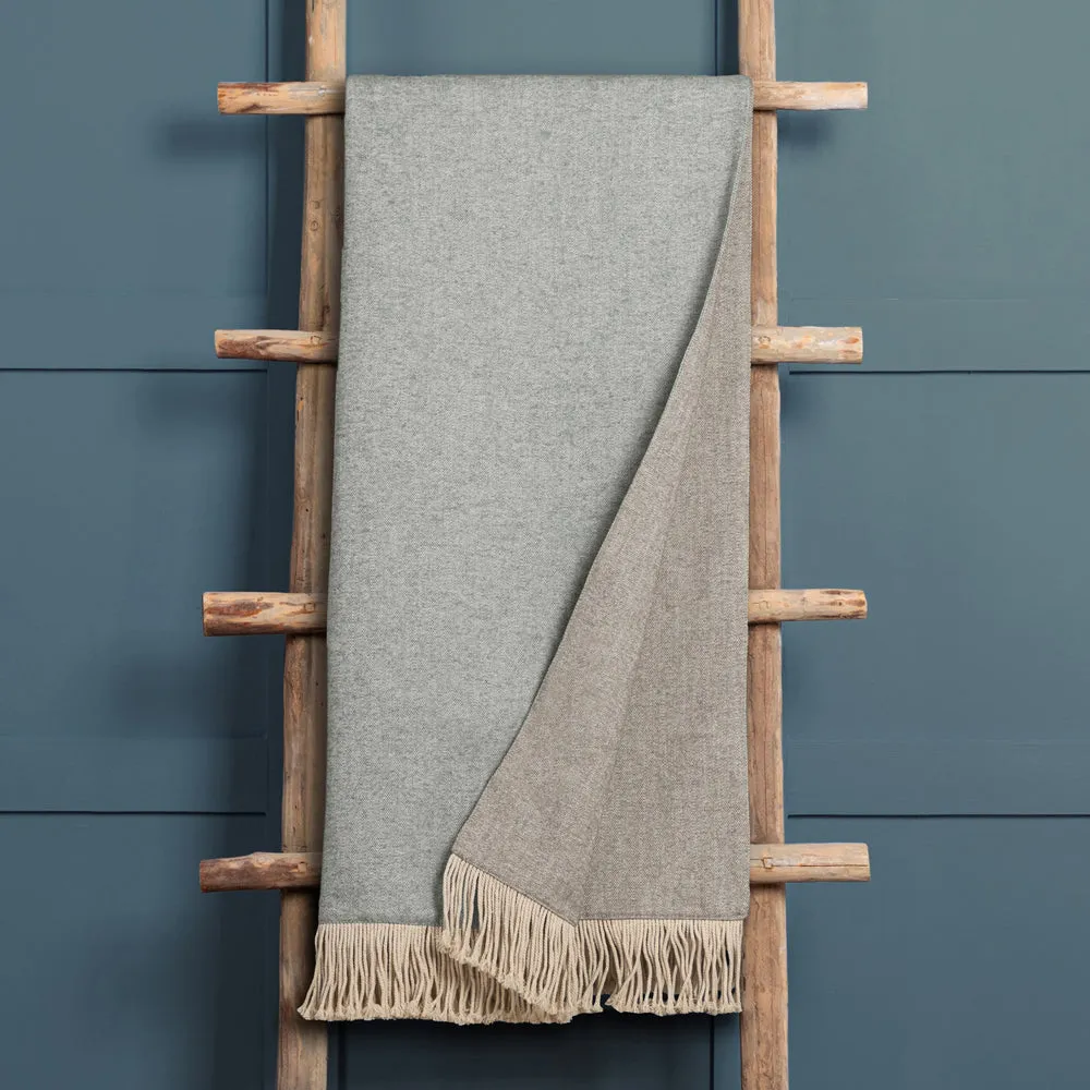 Selkirk Woven Throw Ice