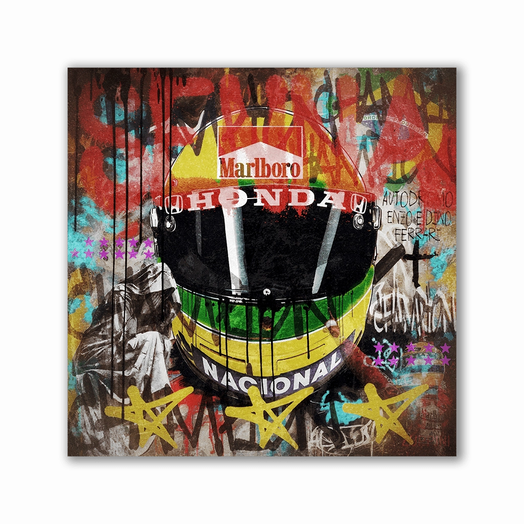 Senna by Zuppini framed mural artwork