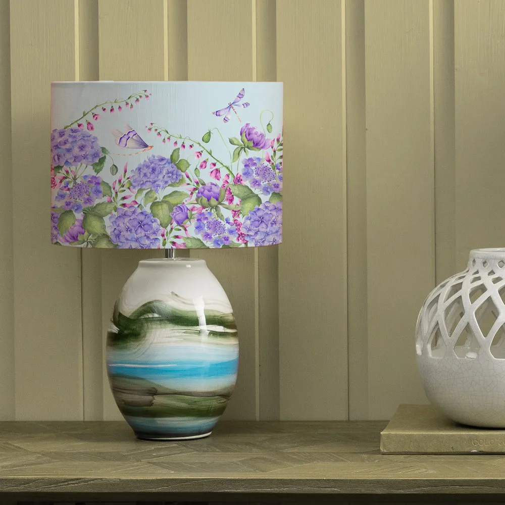 Seraphina Eva & Juruena Complete Table Lamp Duck Egg chic floor carpet  