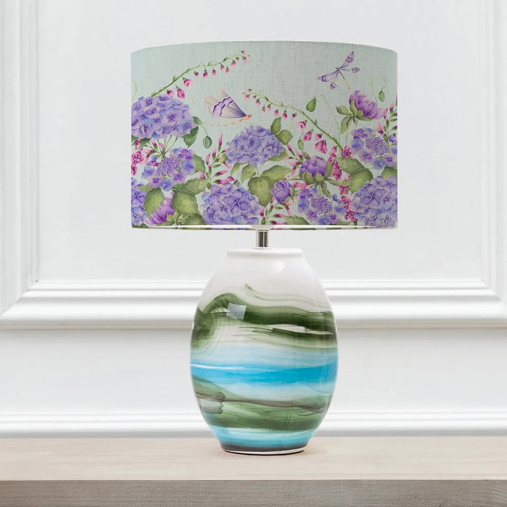 Seraphina Eva & Juruena Complete Table Lamp Duck Egg