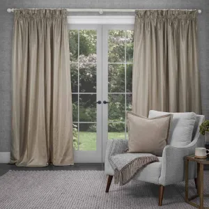 Sereno Woven Pencil Pleat Curtains Truffle modern fashion rug  