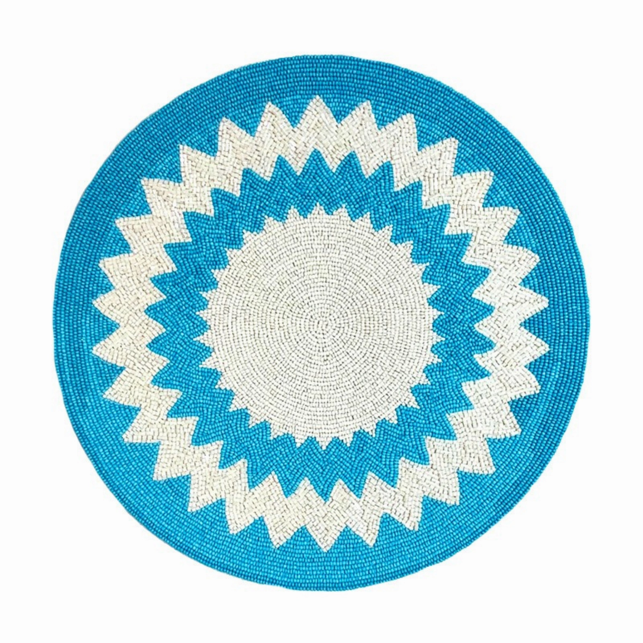 Set of 2 Blue & White Capri Placemats cute desktop display