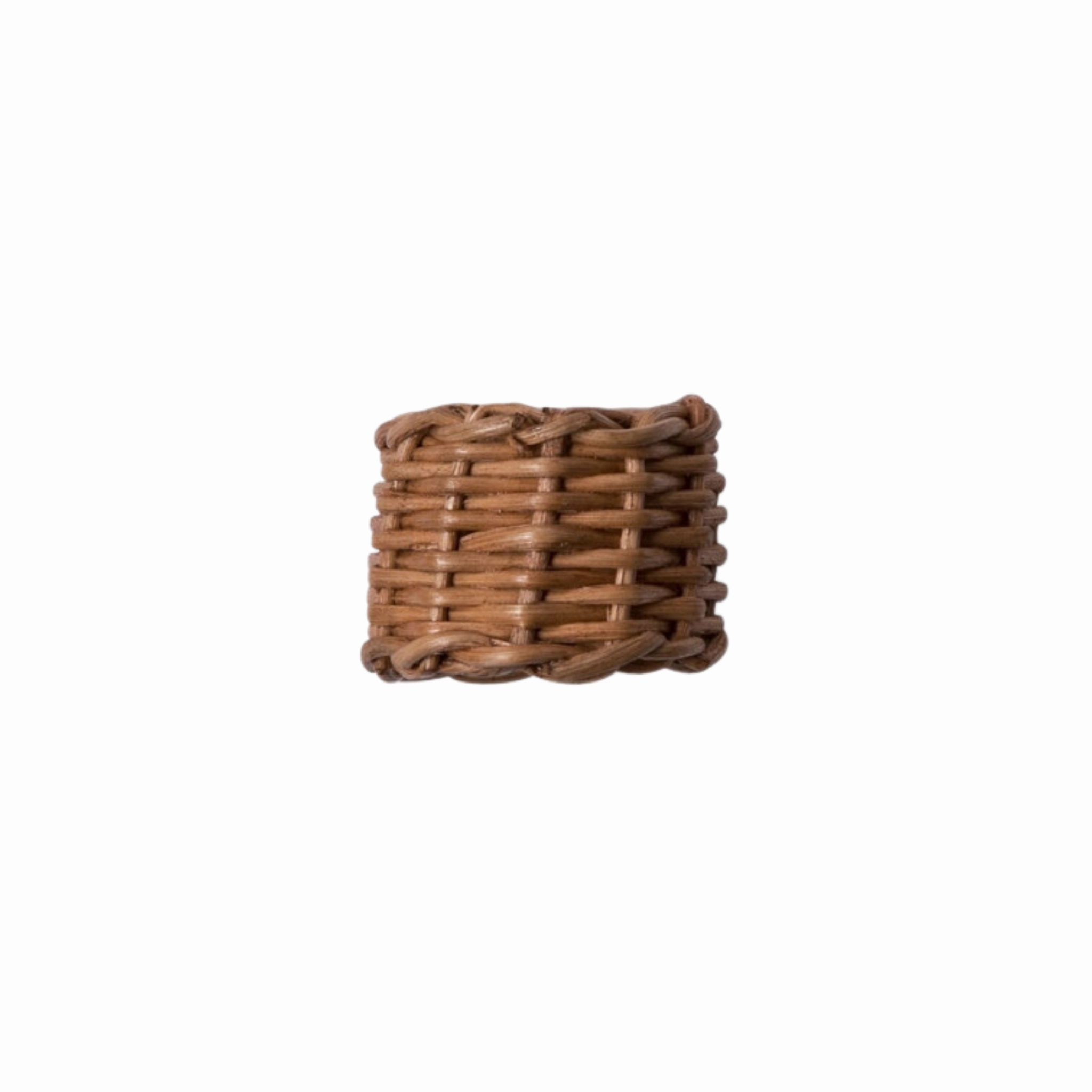 Set of 4 Rattan Napkin Rings