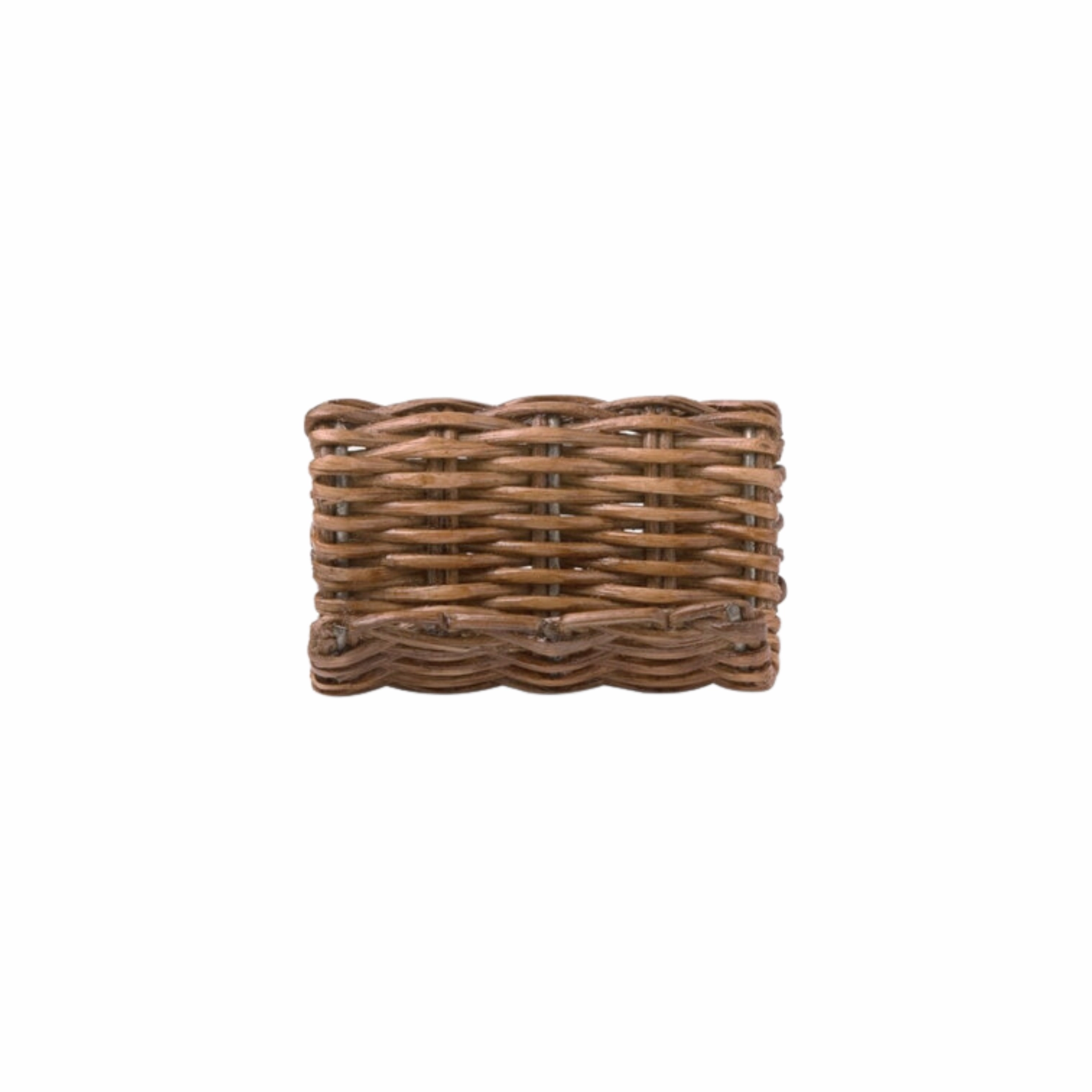 Set of 4 Rattan Place Card Holders