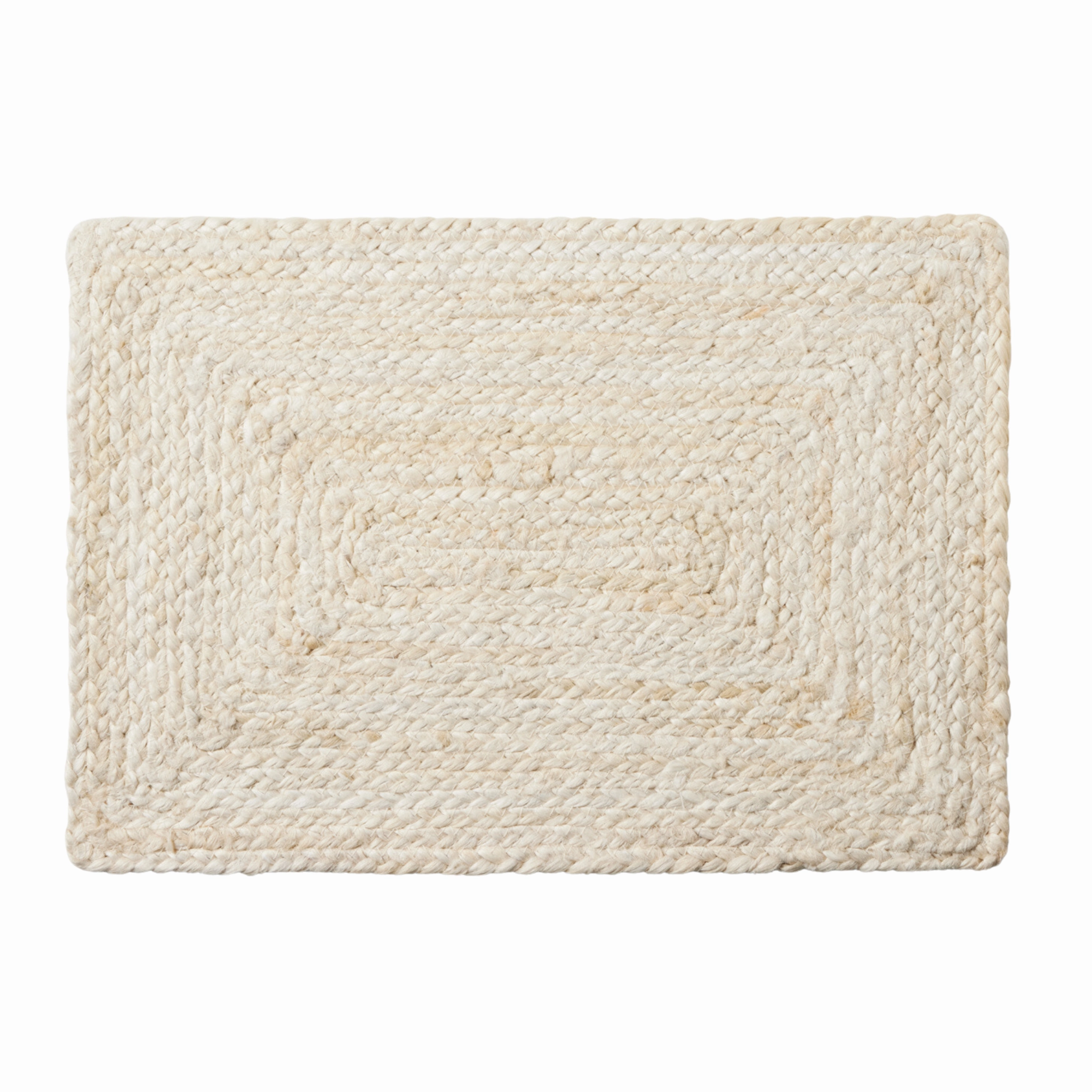 Set of 4 Rectangular Grant Ivory Placemats mini desktop sculpture