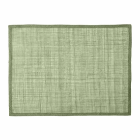 Set of 4 Rectangular June Abaca Placemats mini desktop sculpture