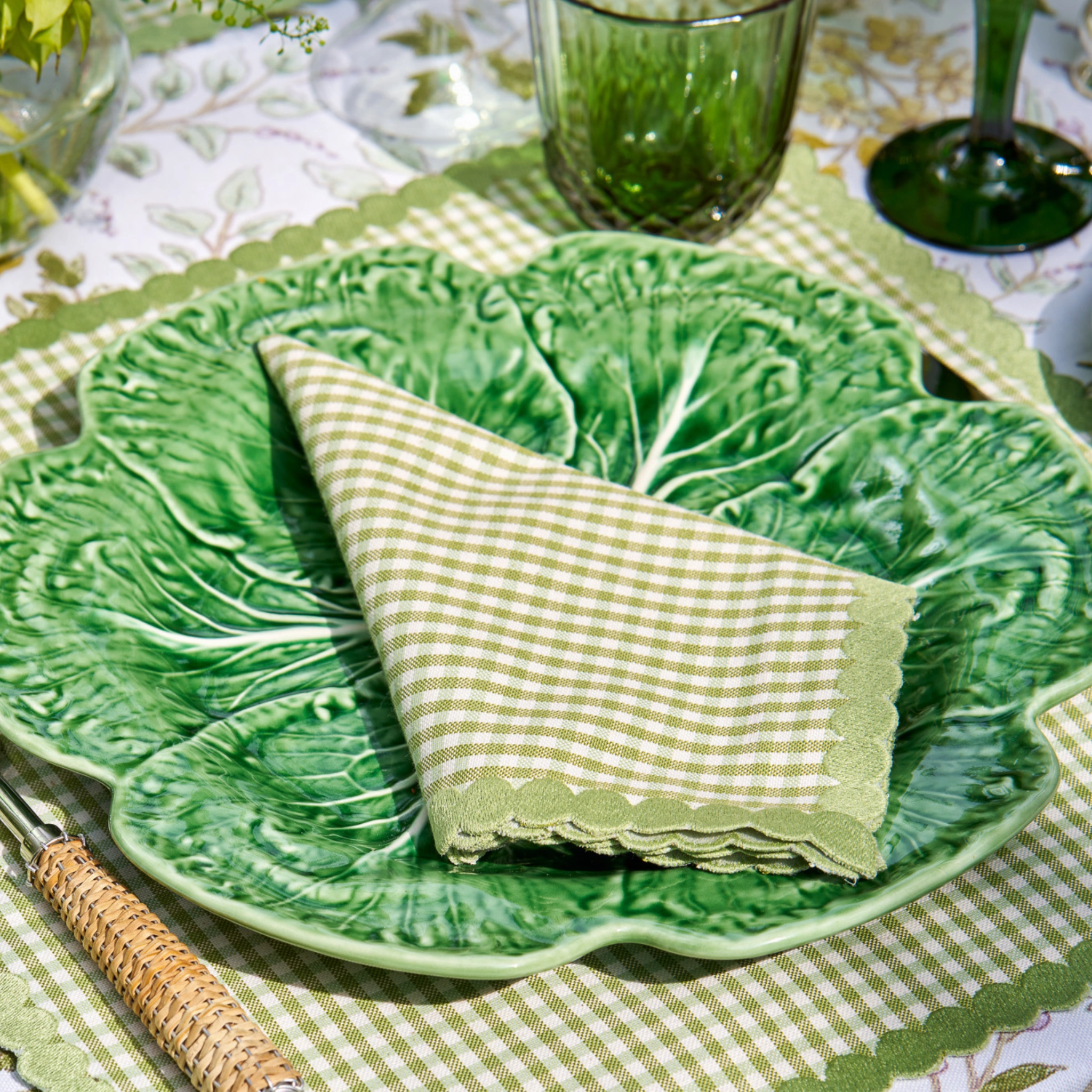 Set of Four Maisie Gingham Napkins