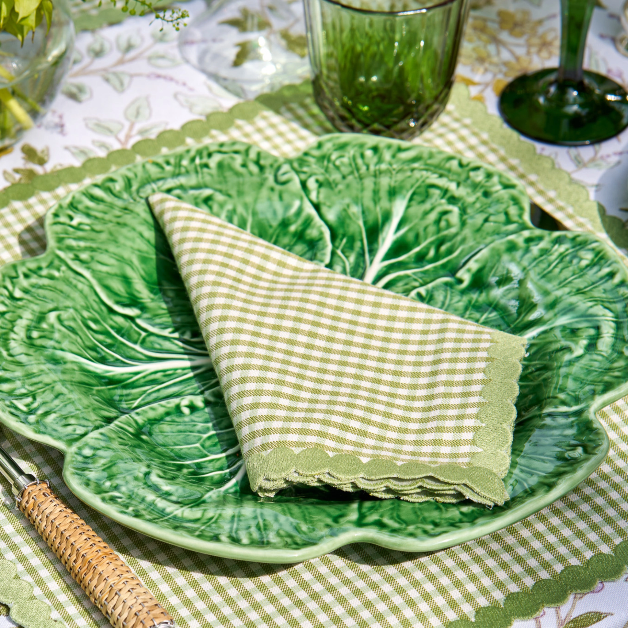 Set of Four Maisie Gingham Napkins