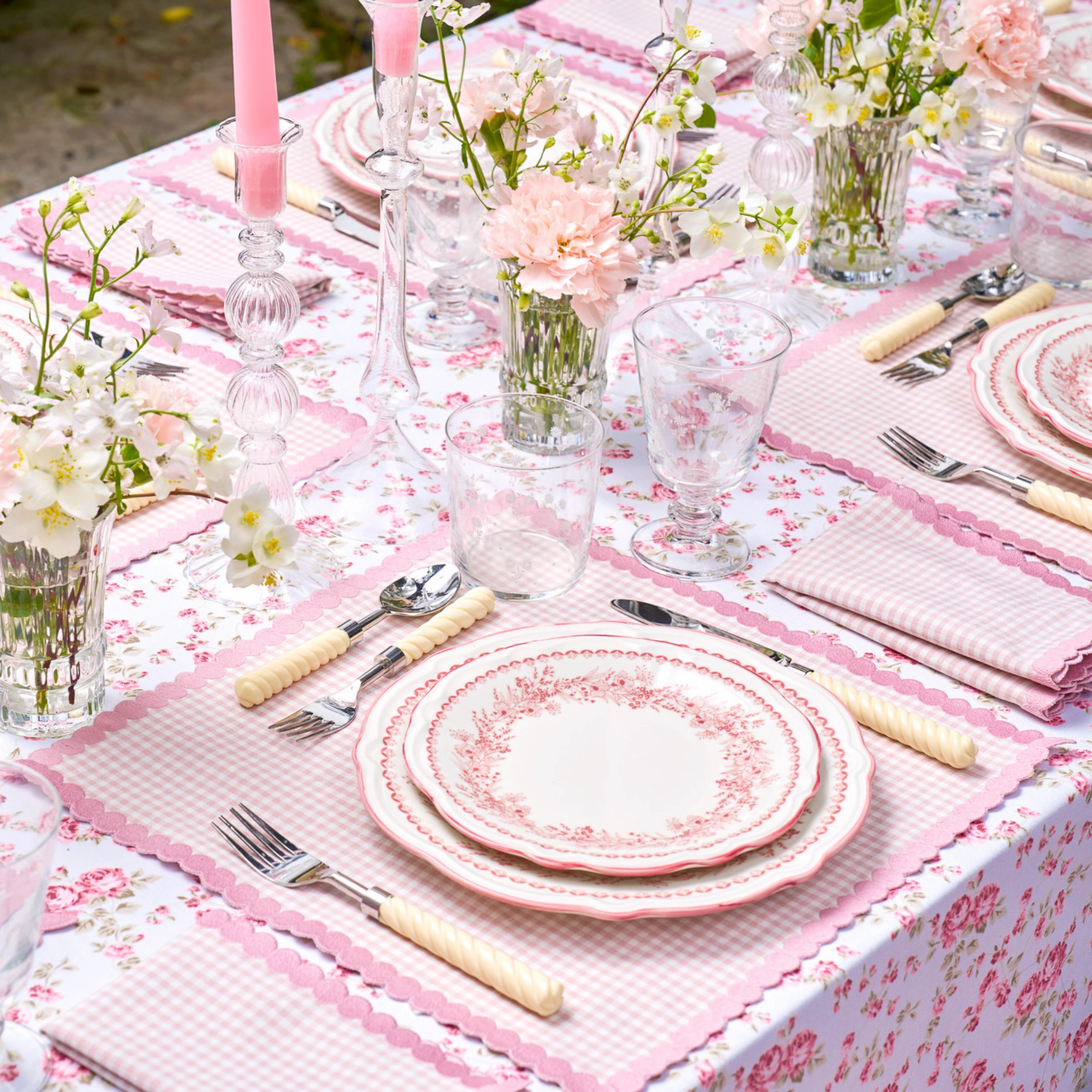 Set of Four Maisie Gingham Napkins
