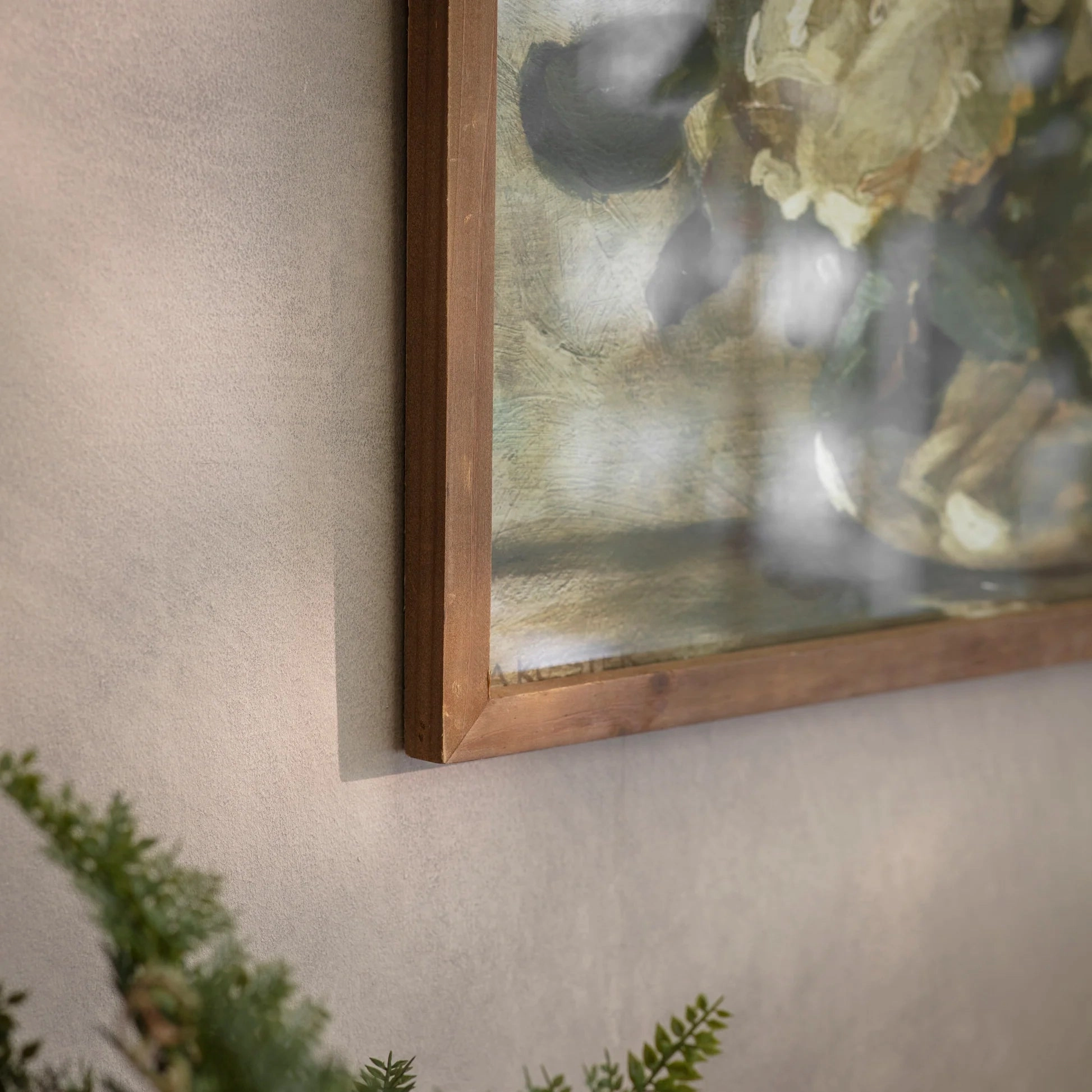 Set of Two Floral Tea Framed Prints 50cm