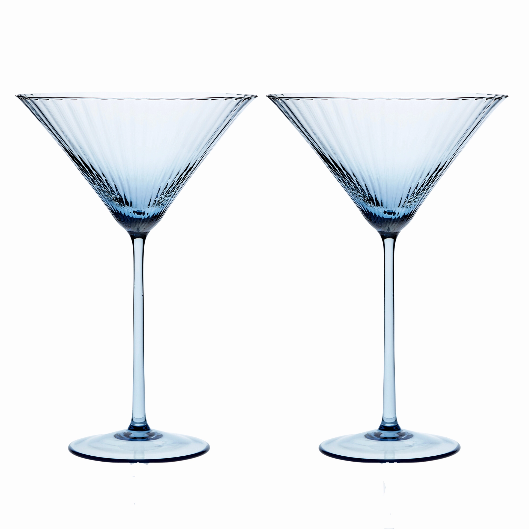 Set of Two Quinn Ocean Martini Glasses cute desktop display