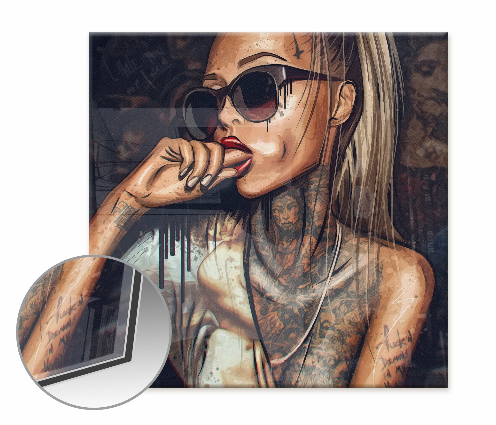 Sexy tattoo girl