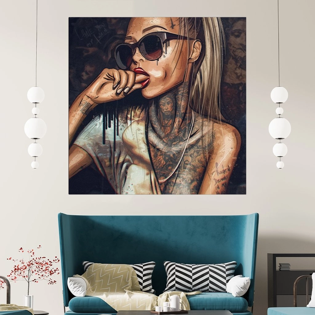 Sexy tattoo girl
