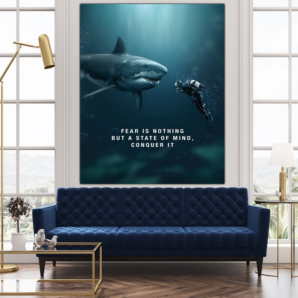 Shark State Of Mind by Zenzdesign 