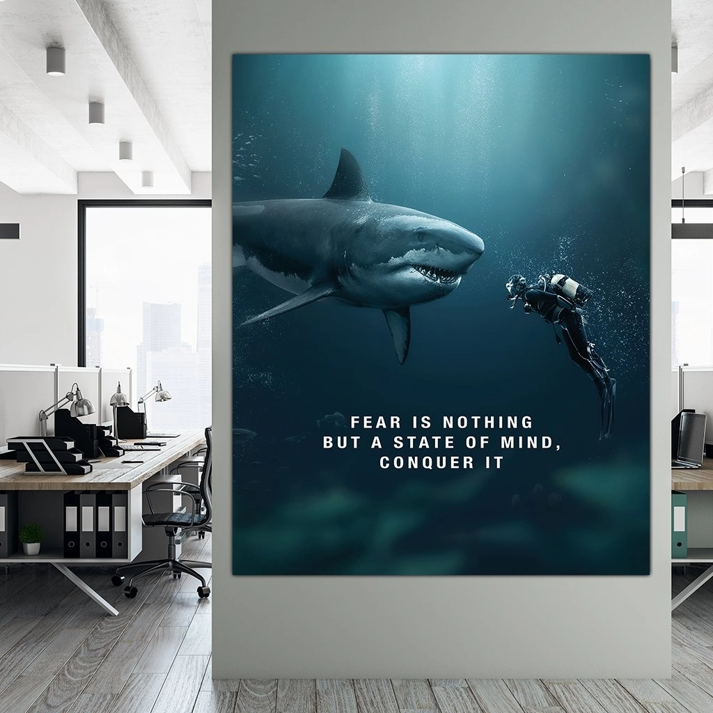 Shark State Of Mind by Zenzdesign 
