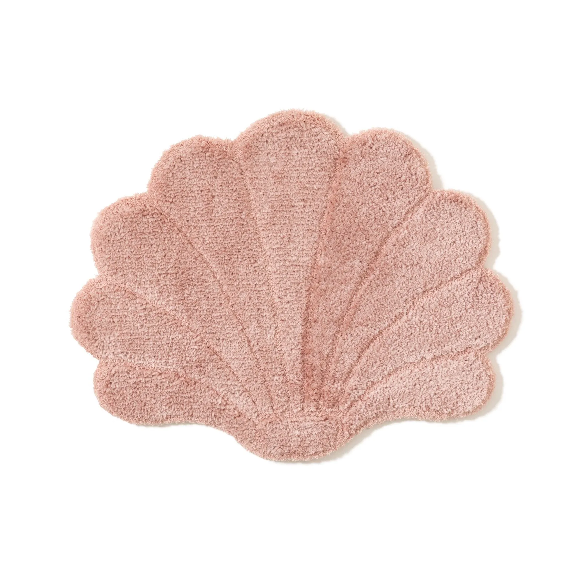 Shell Pict Mat 70X56 Light Pink
