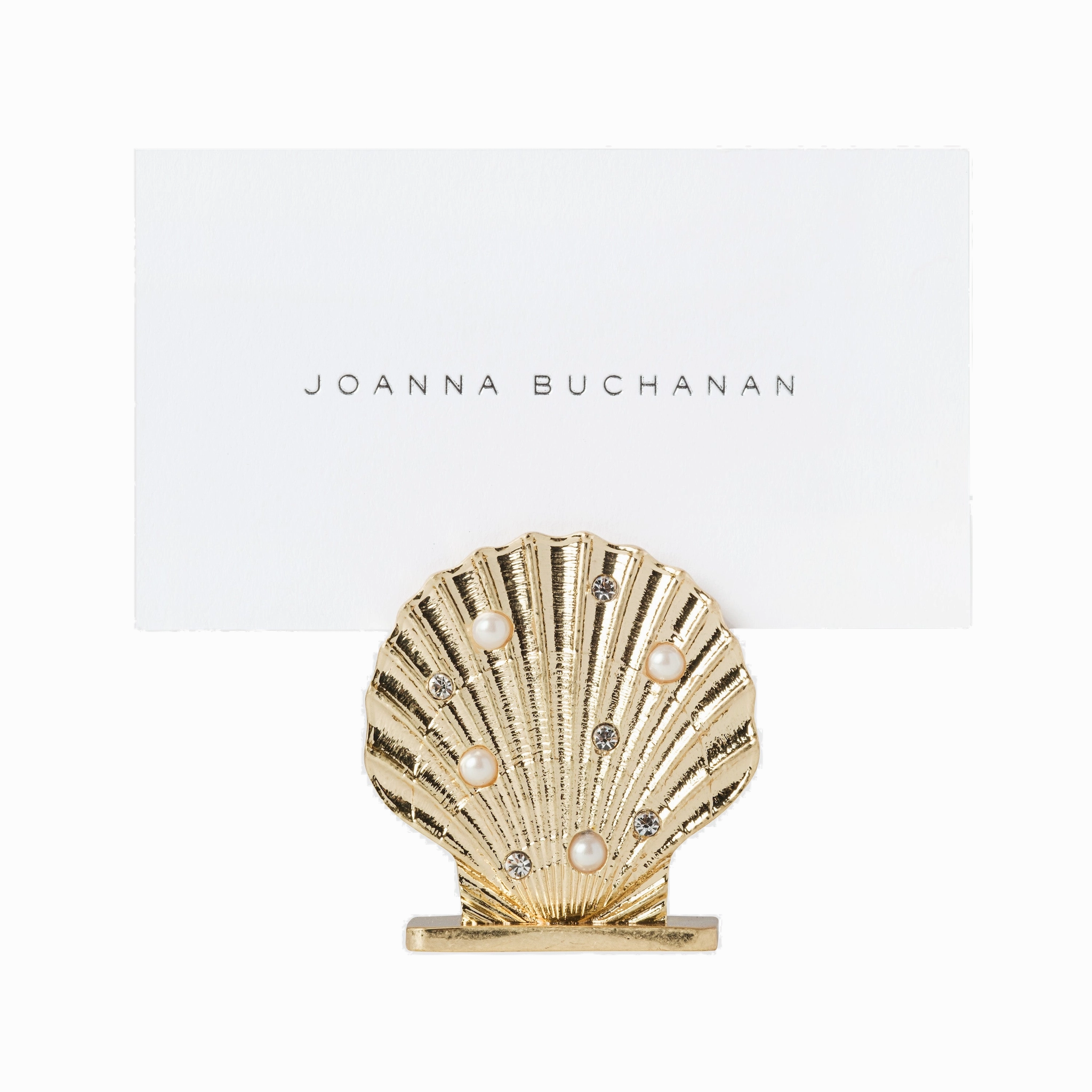 Shell Placecard Holders, Set of Four mini desktop sculpture