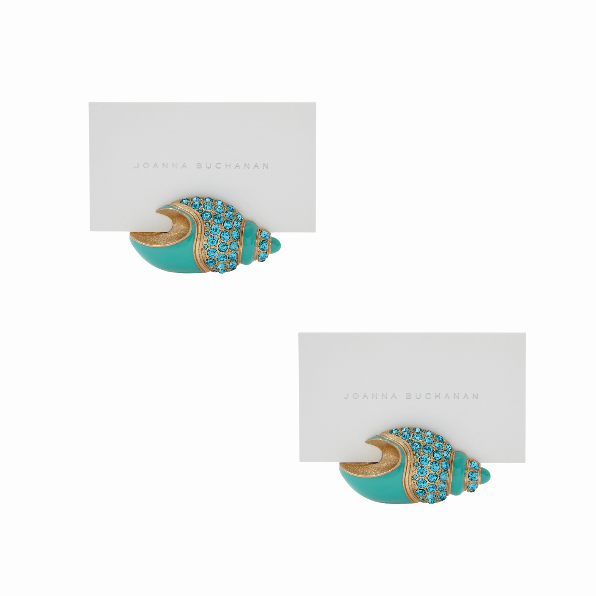 Shell Placecard Holders, Set of Two