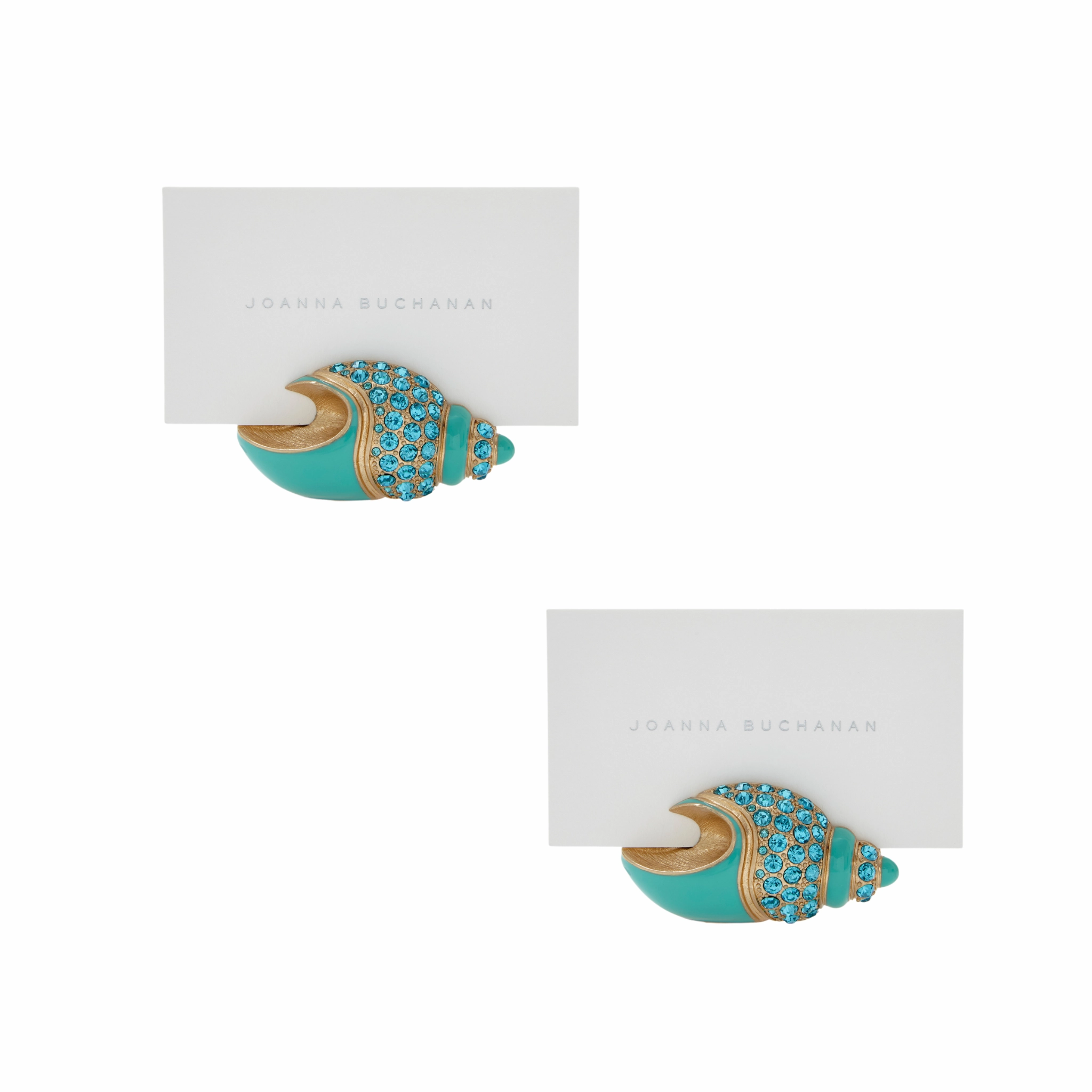 Shell Placecard Holders, Set of Two