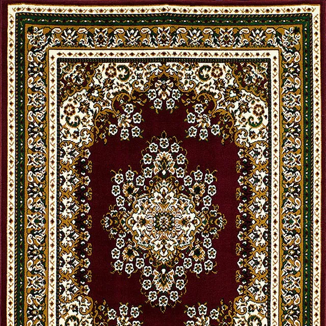SHINTA Burgundy 5' X 8' Area Rug neutral everyday carpet
