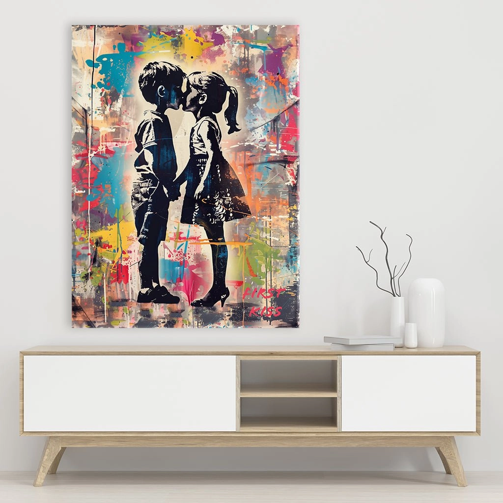 Shy Kiss by Frank Daske