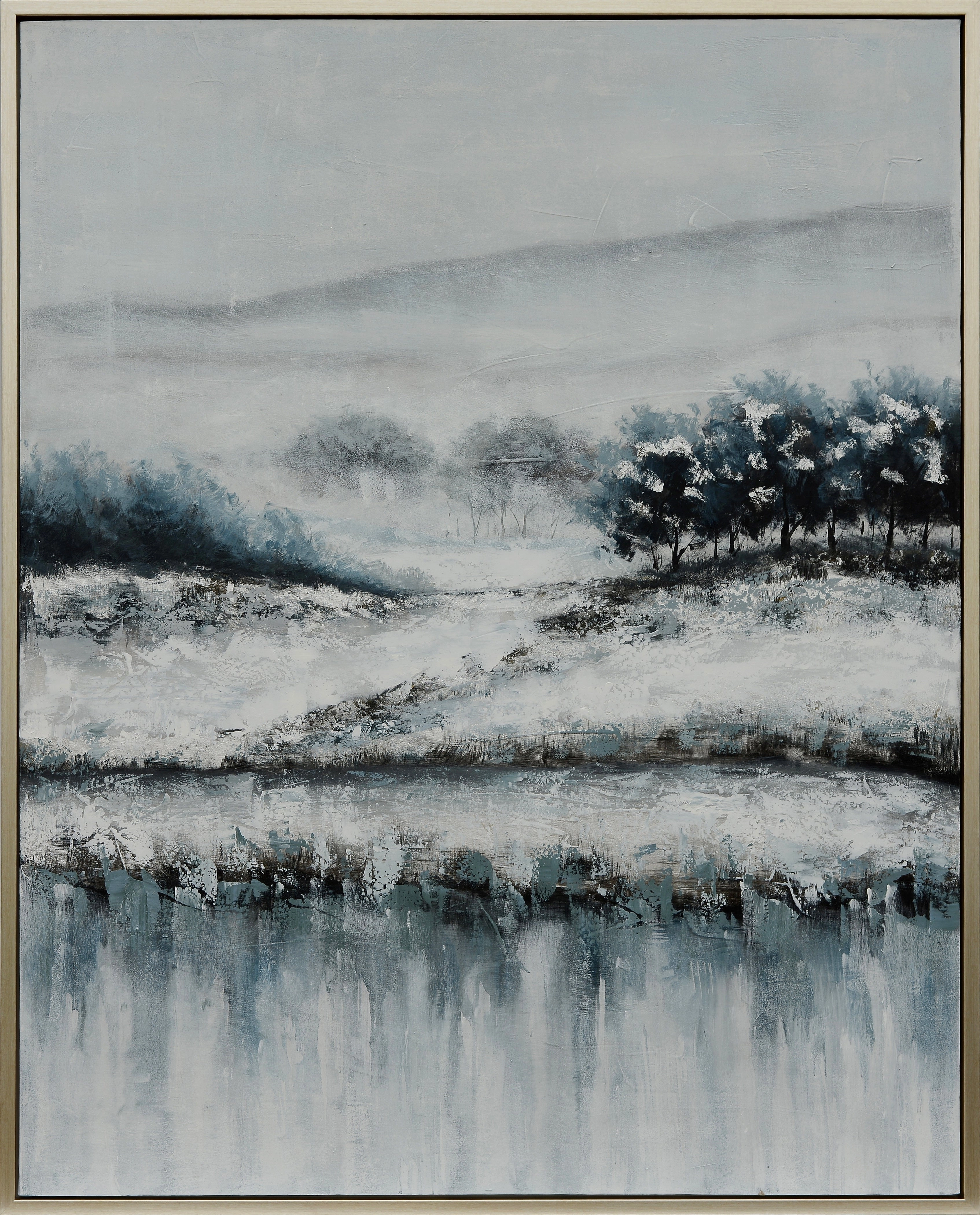 Siberia Handmade Oil Painting artistic wall mural