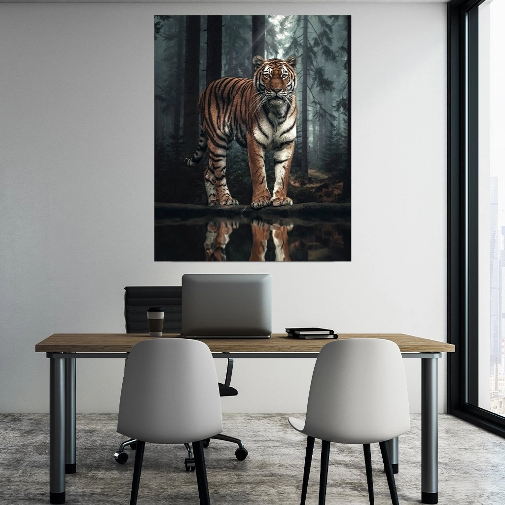 Siberian Tiger by Zenzdesign