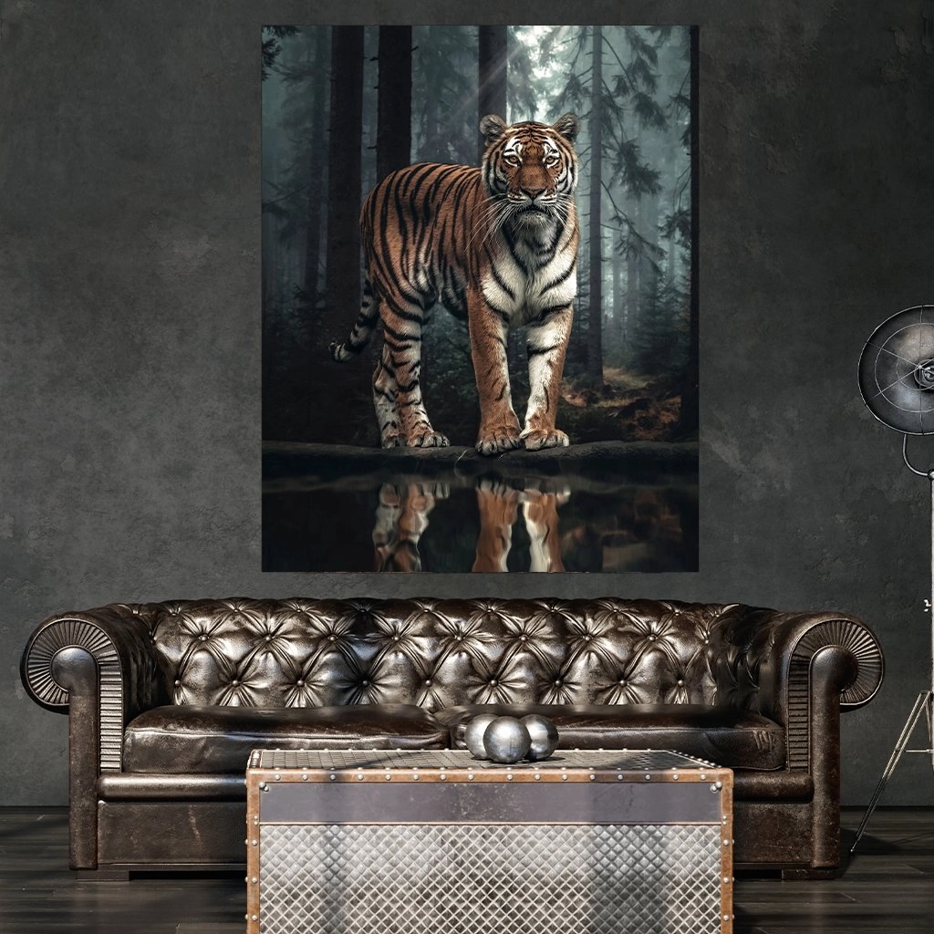 Siberian Tiger by Zenzdesign