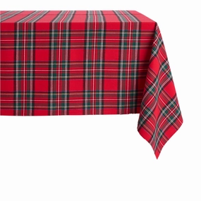 Signature Twill Tablecloth in Imperial Tartan cute desktop display