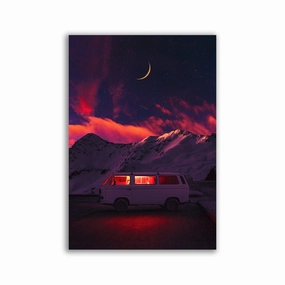Silent Night by Yagedan framed mural artwork